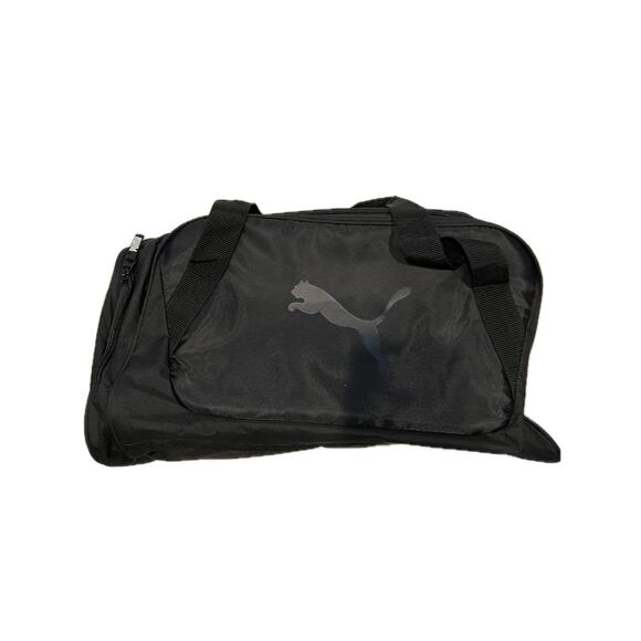 Puma Training Black White Duffel Bag 20"x10"x10" - Picture 1 of 6